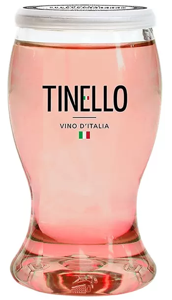 1 glas gevuld met tinello veneto rose 187cl 1 glas gevuld met tinello veneto rose 187cl