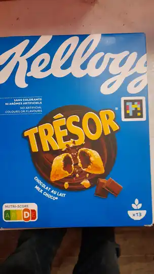 Kellogg tresor milk choco Kellogg tresor milk choco